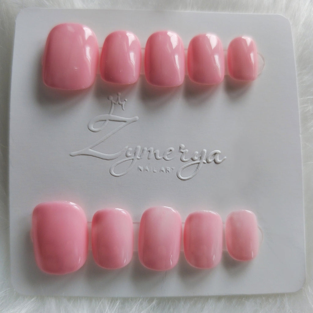 Ongles de savon "Rose pur"