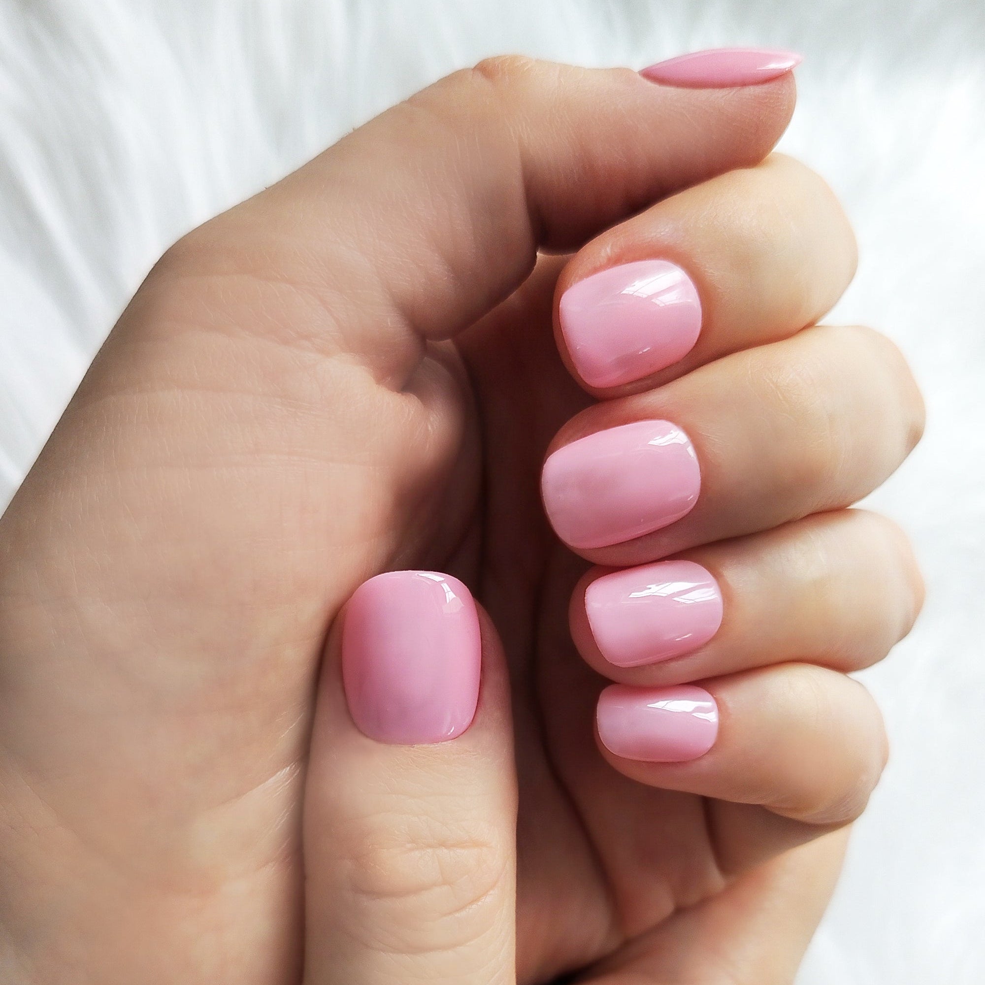 Ongles de savon "Rose pur"
