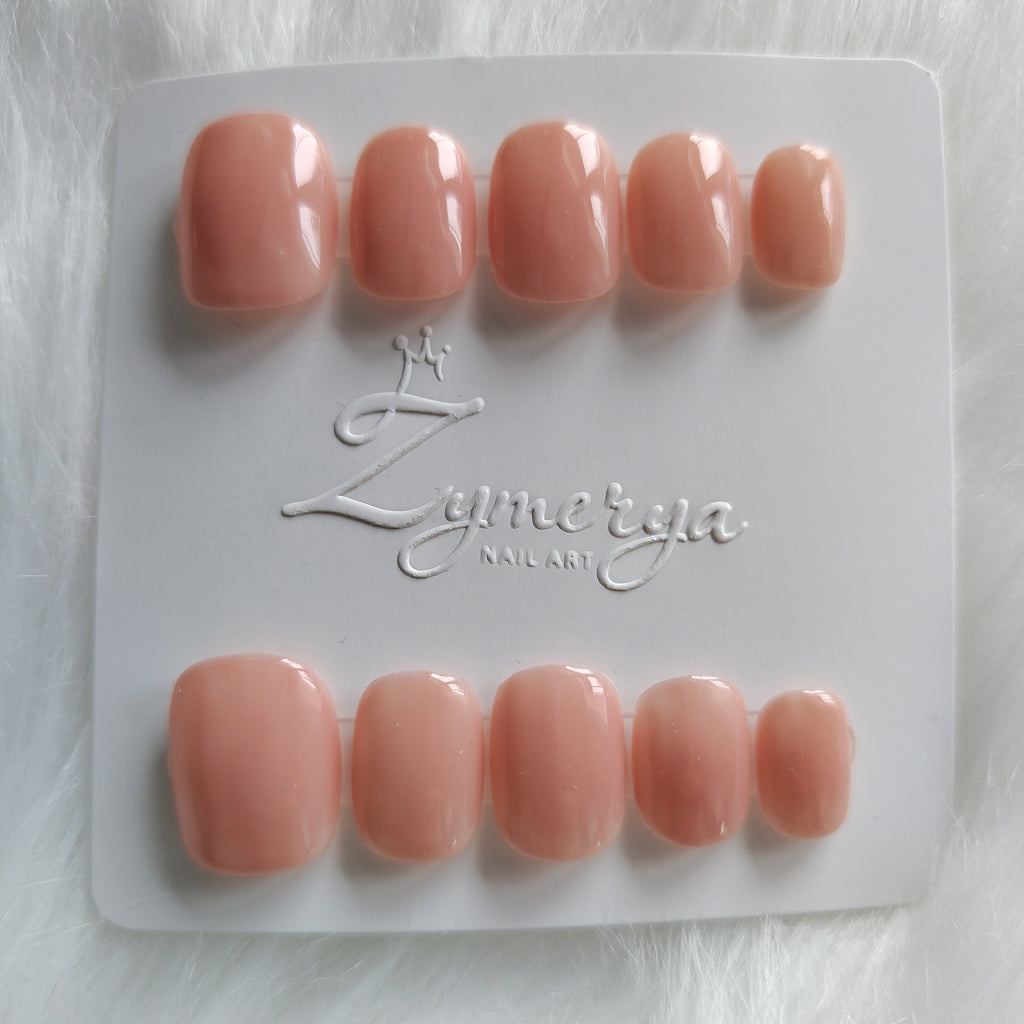 Ongles de savon "Fraîcheur de la pêche"